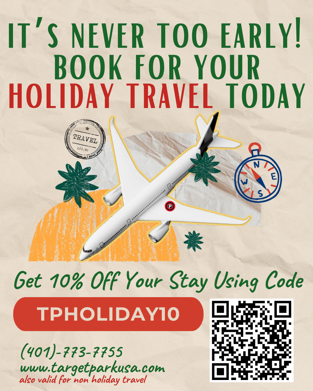 HOLIDAY TRAVEL TF GREEN